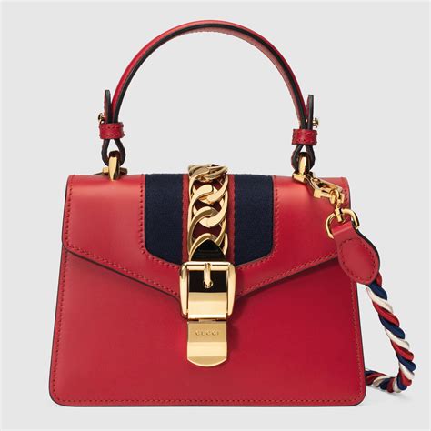 gucci red mini bag